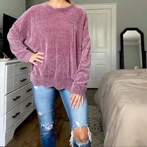 Lavender Sweater (size small)
